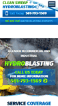 Mobile Screenshot of cleansweephydroblasting.com